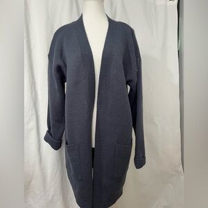 Selmark Dark Gray Knit Cardigan
